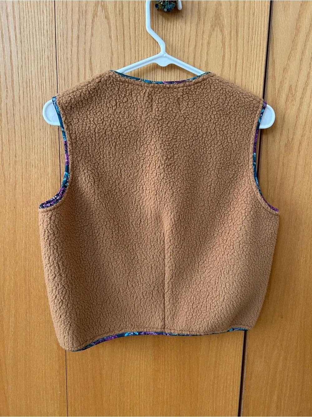 NWT! SKIDA Snap Vest, color Biscuit. Slightly cropped, versatile layer. Made US